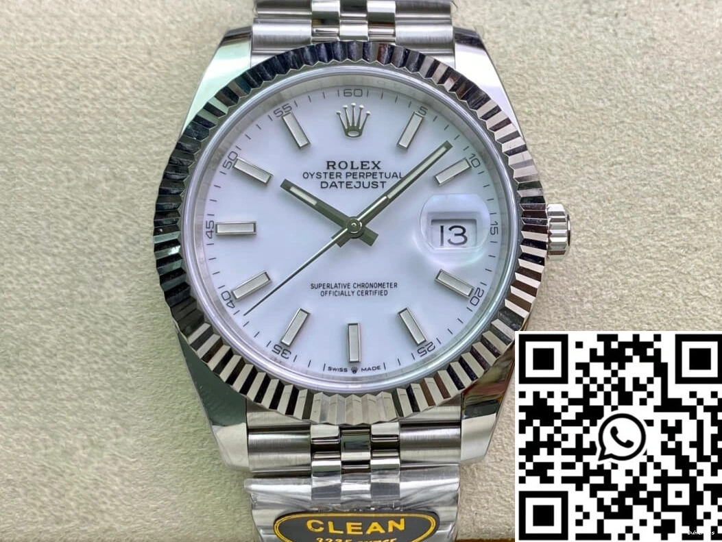 Datejust Factory Clean Stainless Rolex Steel M126334-0010 0304